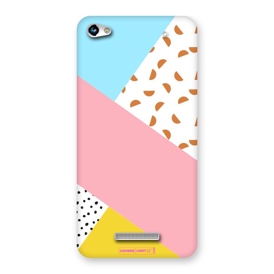 Colorful Abstract Back Case for Micromax Hue 2