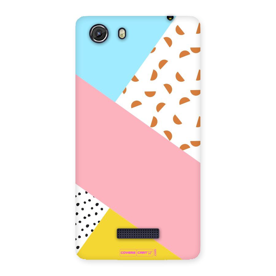 Colorful Abstract Back Case for Micromax Unite 3