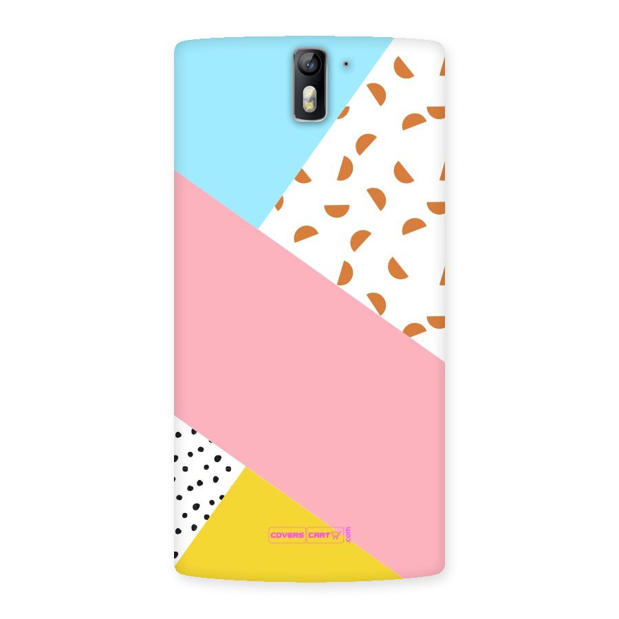 Colorful Abstract Back Case for One Plus One
