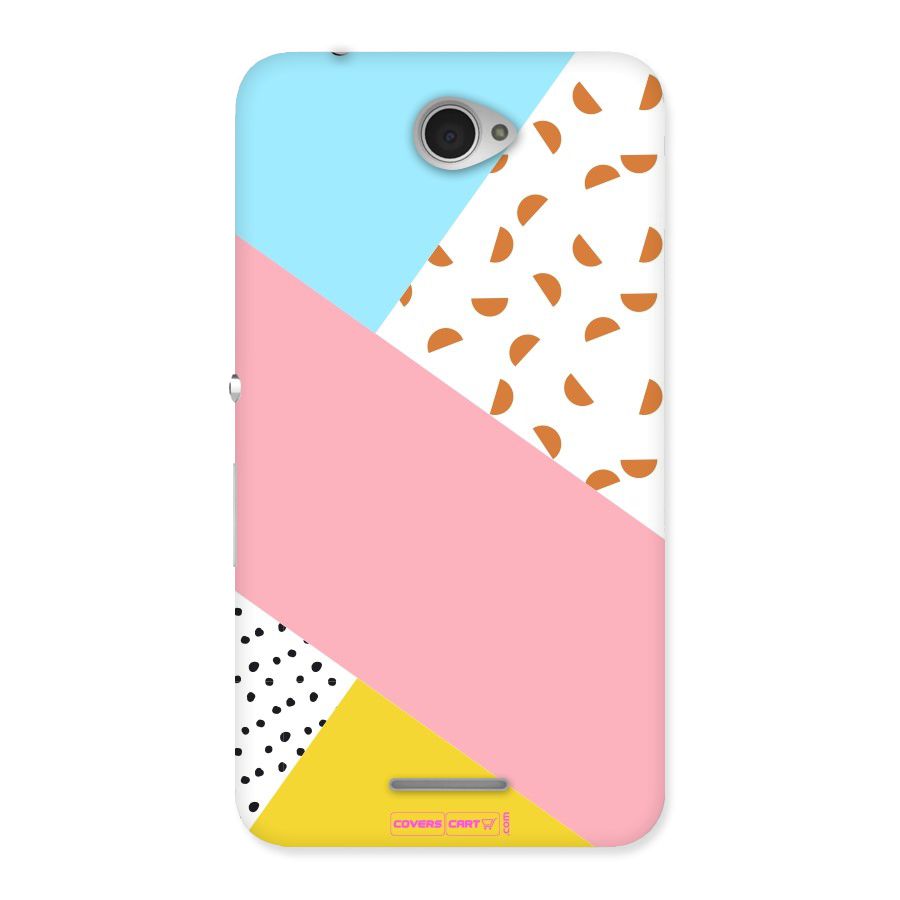 Colorful Abstract Back Case for Sony Xperia E4