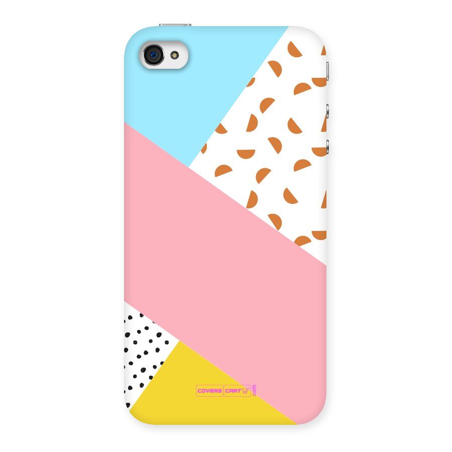 Colorful Abstract Back Case for iPhone 4 4s