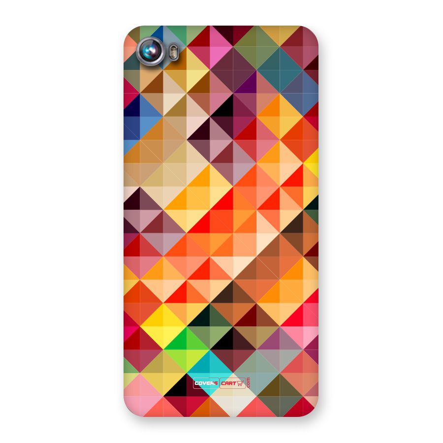 Colorful Cubes Back Case for Canvas Fire 4