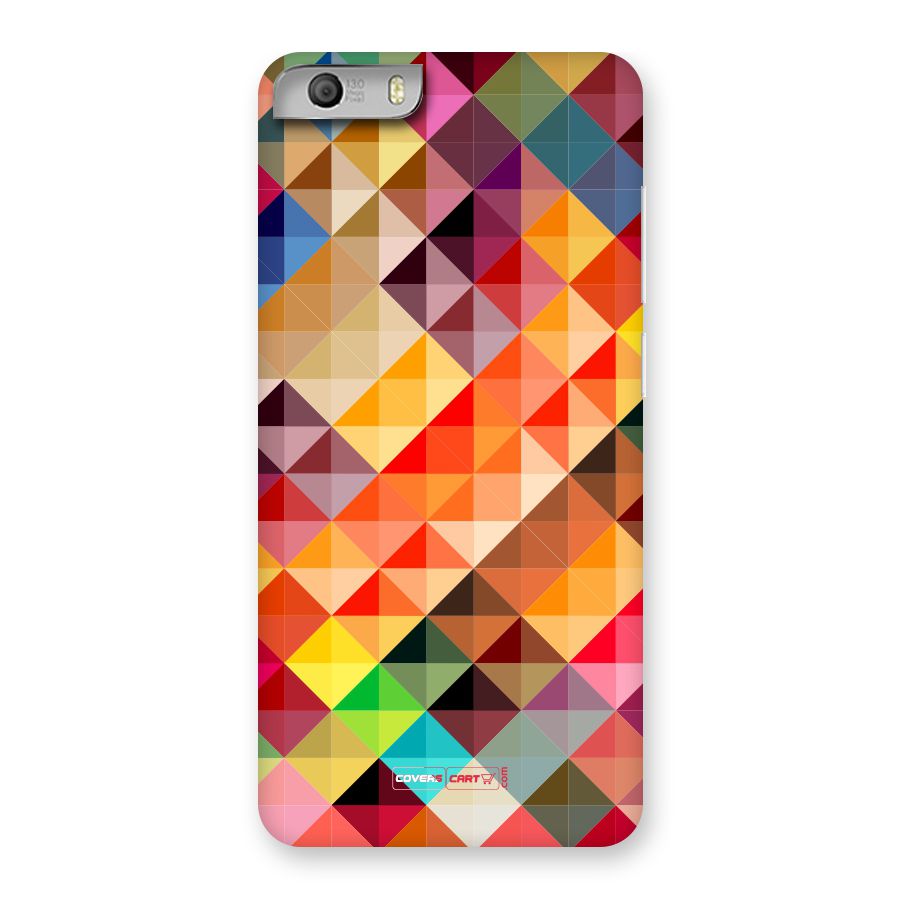 Colorful Cubes Back Case for Canvas Knight 2