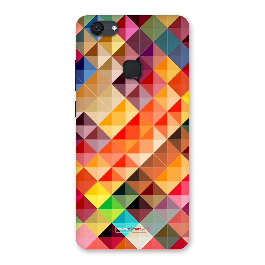 Colorful Cubes Back Case for Vivo V7 Plus