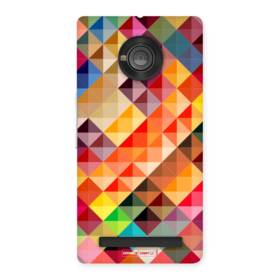 Colorful Cubes Back Case for YU Yunique