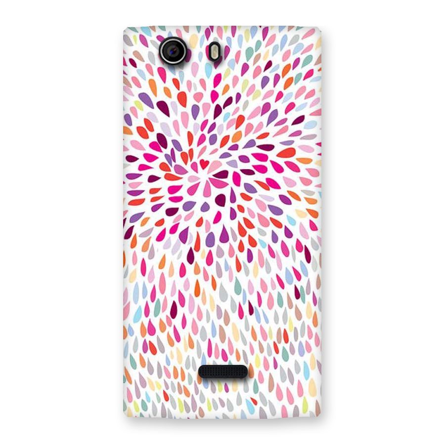 Colorful Decorative Pattern Back Case for Canvas Nitro 2 E311