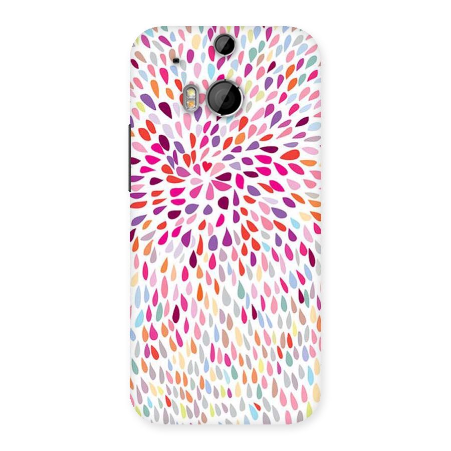 Colorful Decorative Pattern Back Case for HTC One M8
