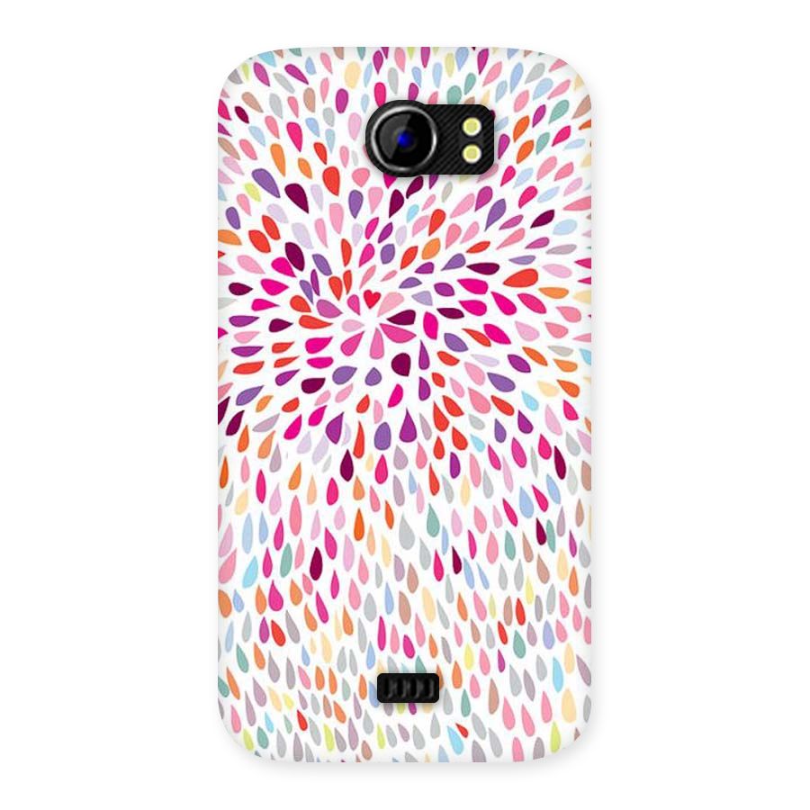 Colorful Decorative Pattern Back Case for Micromax Canvas 2 A110