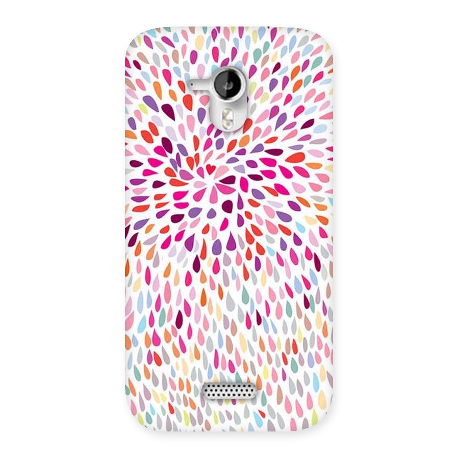 Colorful Decorative Pattern Back Case for Micromax Canvas HD A116