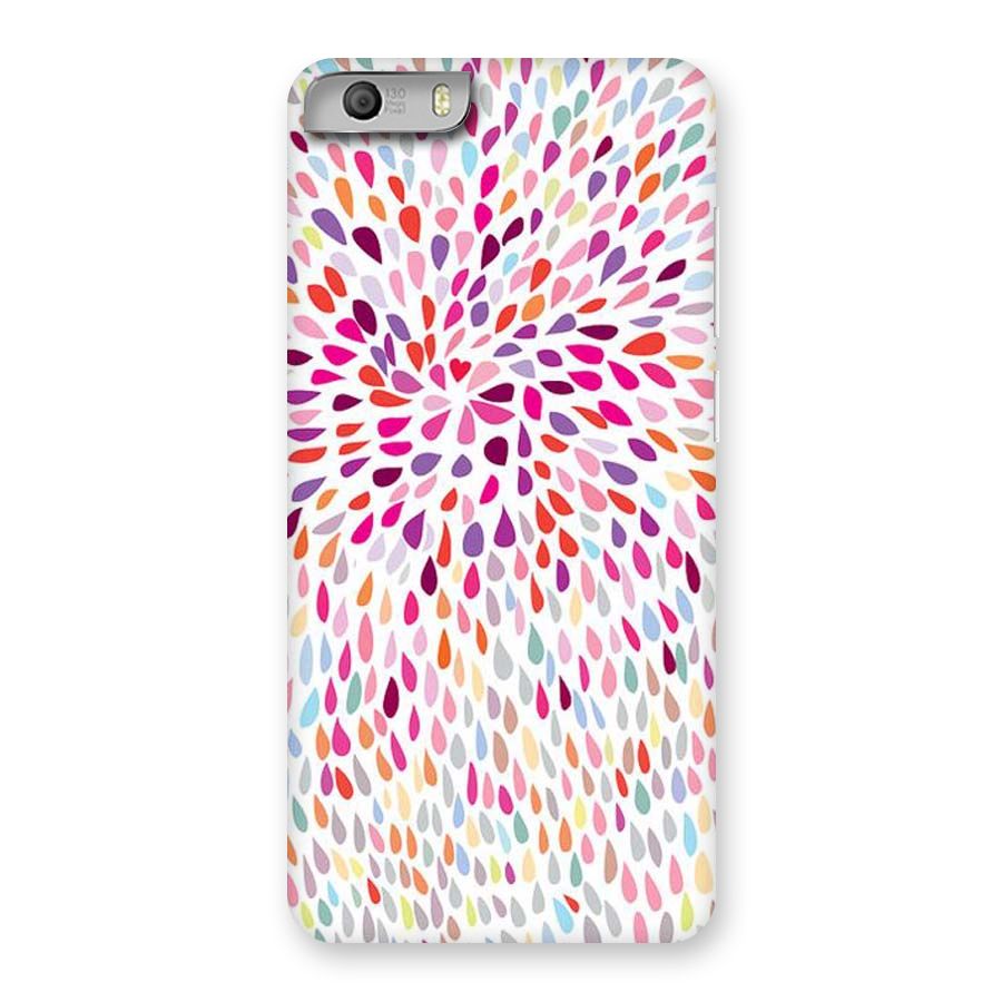 Colorful Decorative Pattern Back Case for Micromax Canvas Knight 2