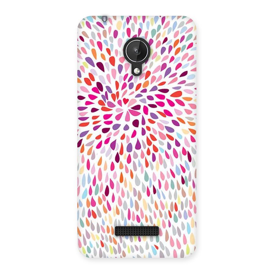 Colorful Decorative Pattern Back Case for Micromax Canvas Spark Q380