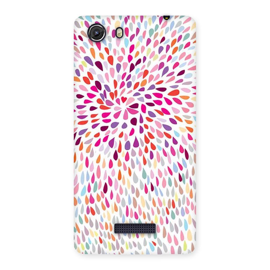 Colorful Decorative Pattern Back Case for Micromax Unite 3