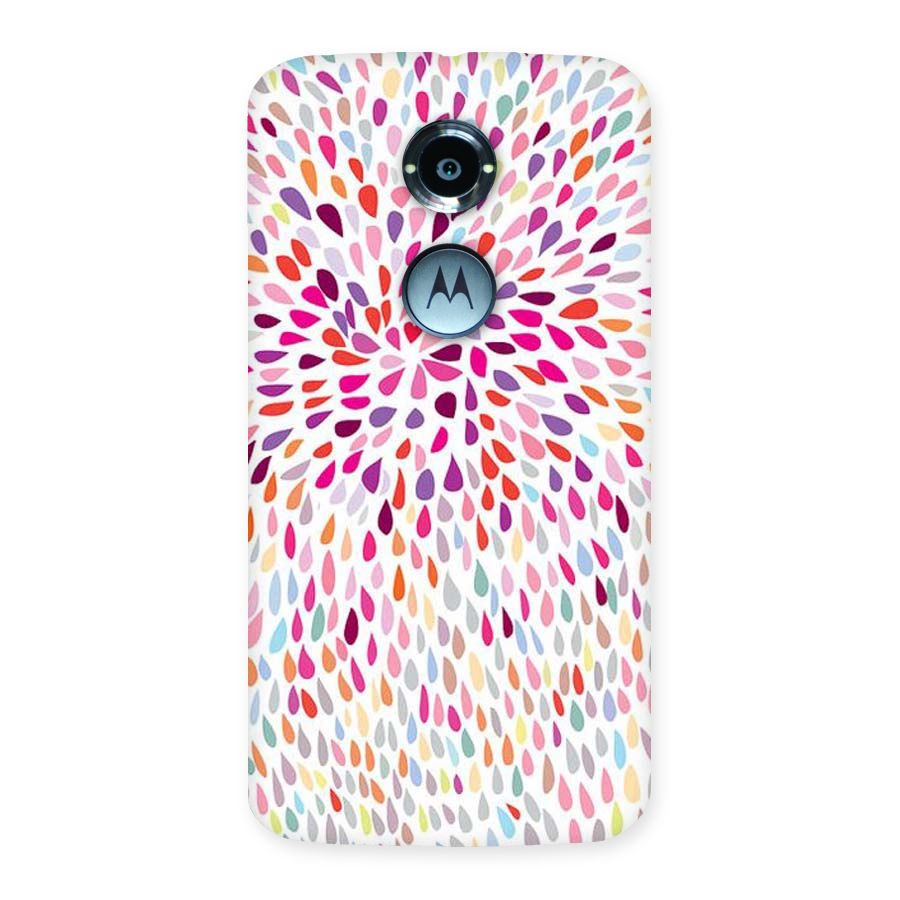 Colorful Decorative Pattern Back Case for Moto X 2nd Gen