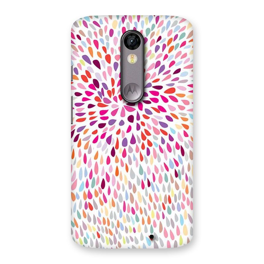 Colorful Decorative Pattern Back Case for Moto X Force