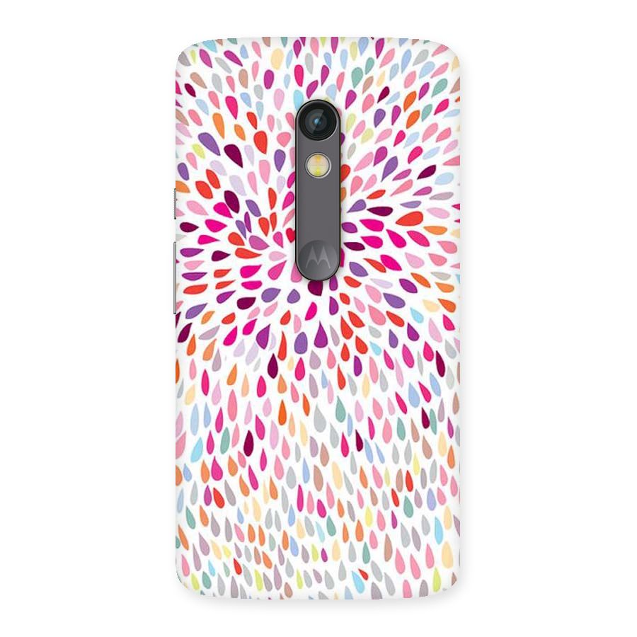 Colorful Decorative Pattern Back Case for Moto X Play