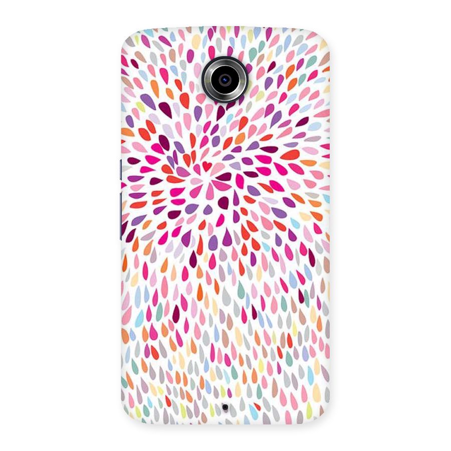 Colorful Decorative Pattern Back Case for Nexsus 6