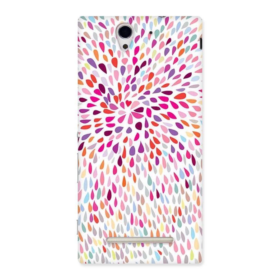 Colorful Decorative Pattern Back Case for Sony Xperia C3