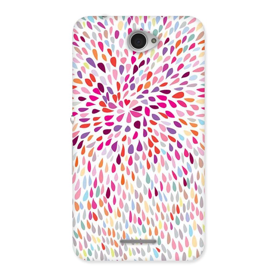 Colorful Decorative Pattern Back Case for Sony Xperia E4