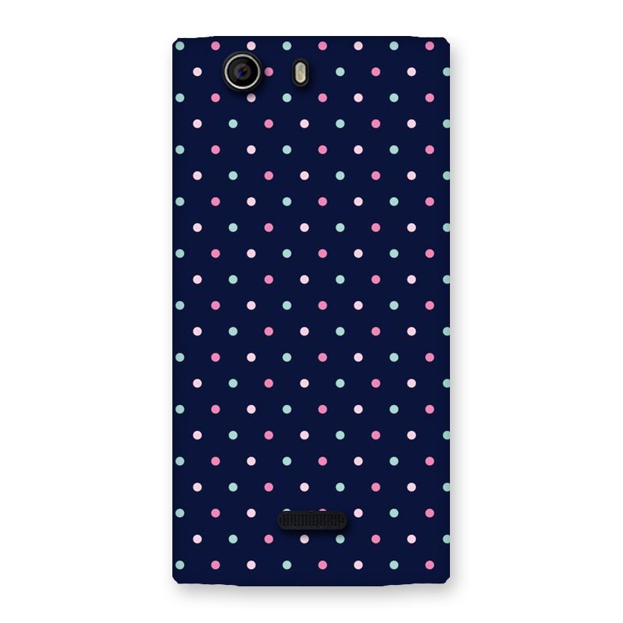 Colorful Dots Pattern Back Case for Canvas Nitro 2 E311