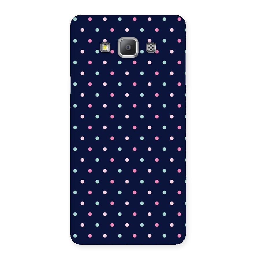 Colorful Dots Pattern Back Case for Galaxy A7