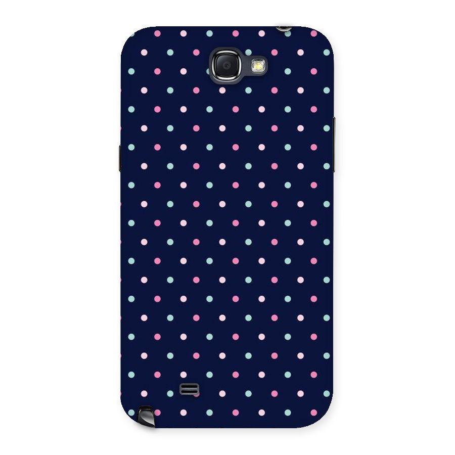 Colorful Dots Pattern Back Case for Galaxy Note 2