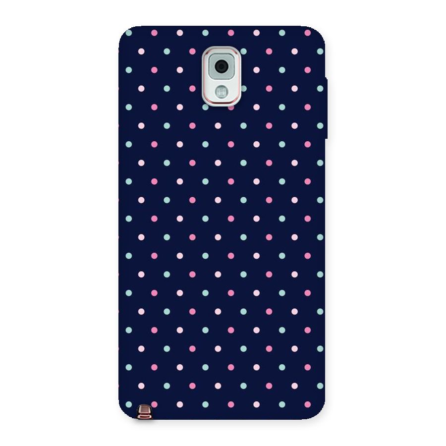 Colorful Dots Pattern Back Case for Galaxy Note 3