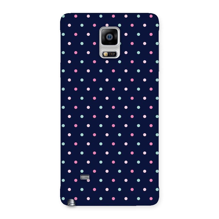 Colorful Dots Pattern Back Case for Galaxy Note 4