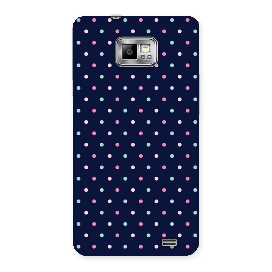 Colorful Dots Pattern Back Case for Galaxy S2