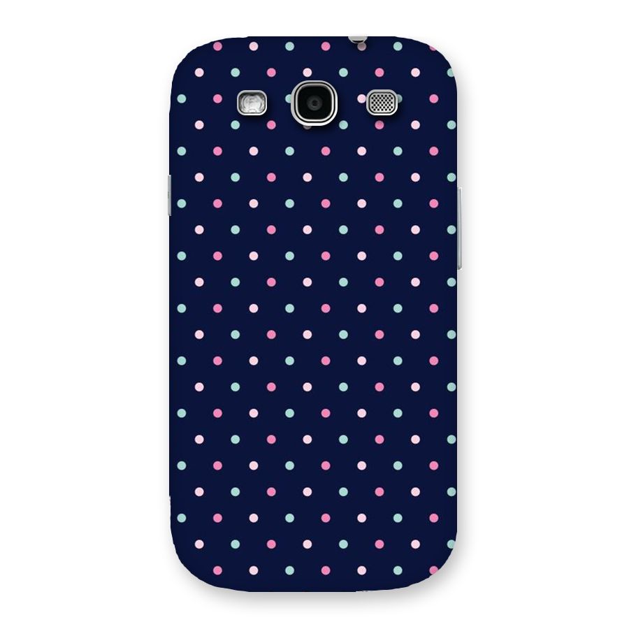 Colorful Dots Pattern Back Case for Galaxy S3