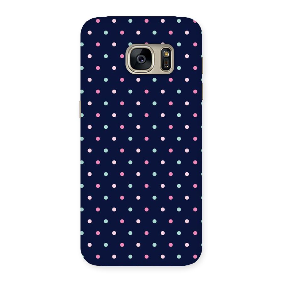 Colorful Dots Pattern Back Case for Galaxy S7