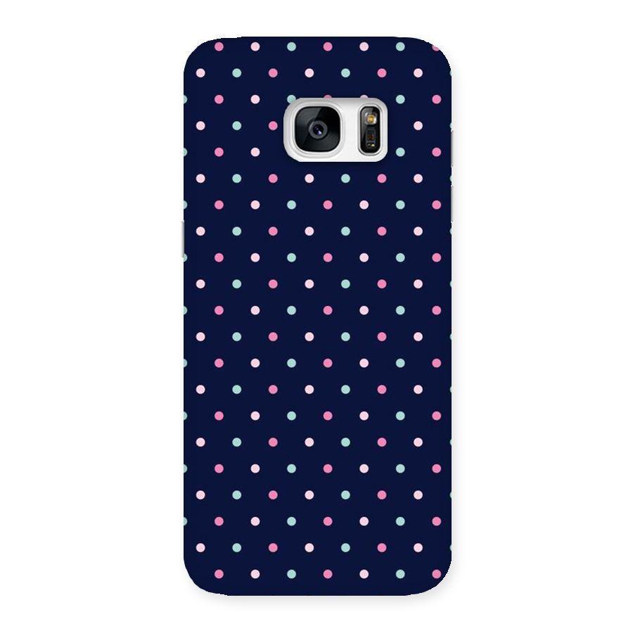 Colorful Dots Pattern Back Case for Galaxy S7 Edge