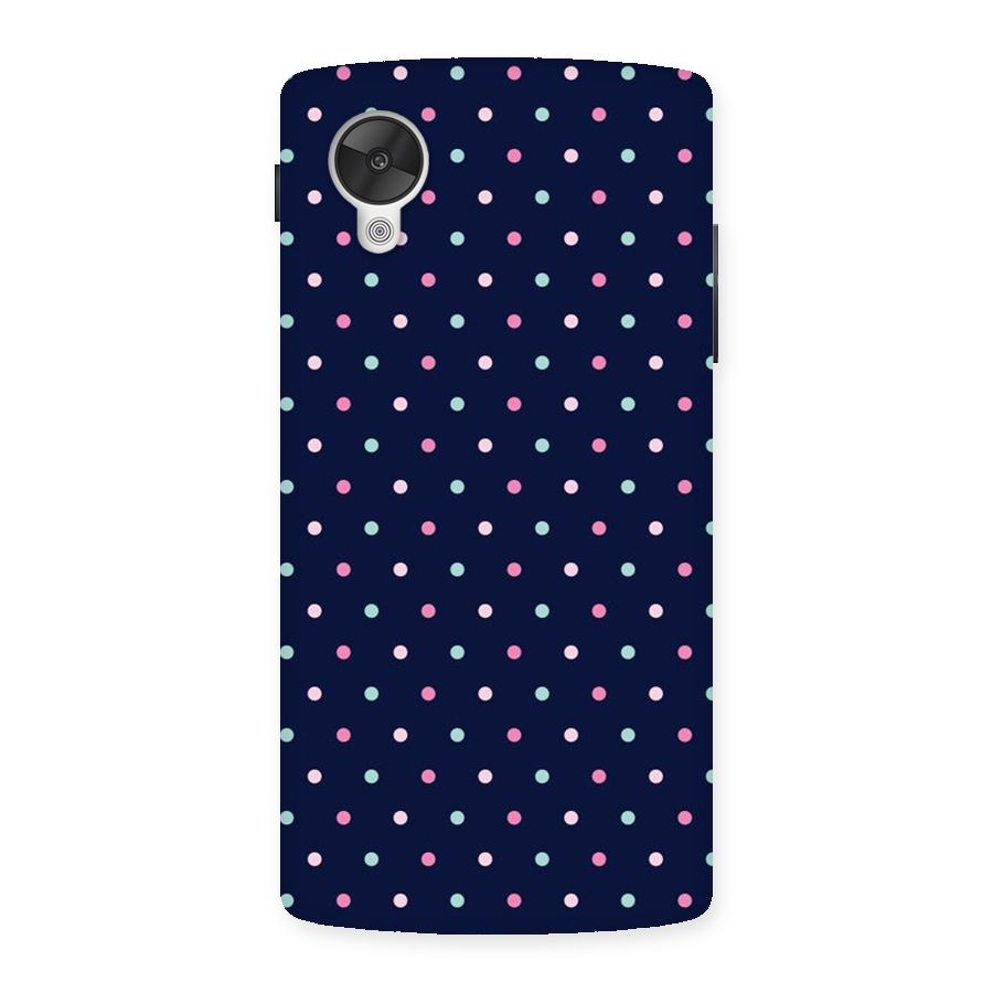 Colorful Dots Pattern Back Case for Google Nexsus 5