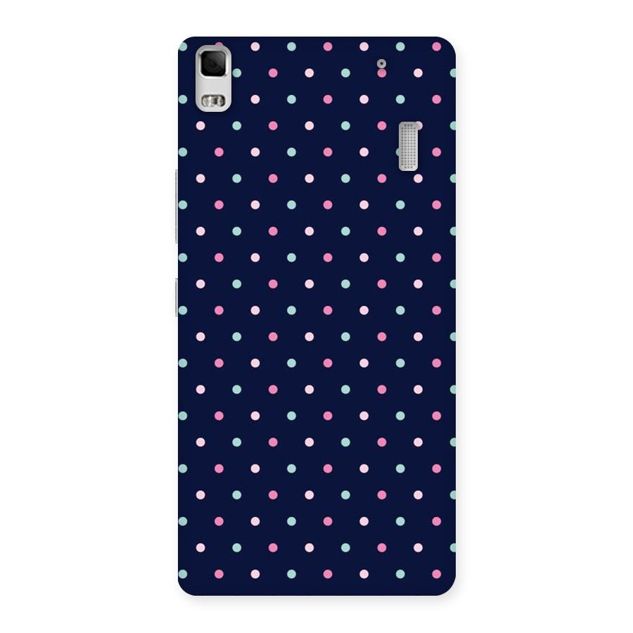 Colorful Dots Pattern Back Case for Lenovo K3 Note