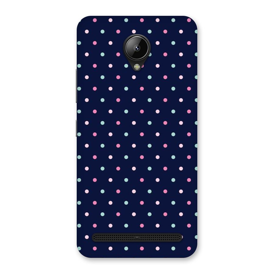 Colorful Dots Pattern Back Case for Lenovo C2