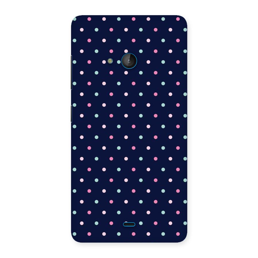 Colorful Dots Pattern Back Case for Lumia 540