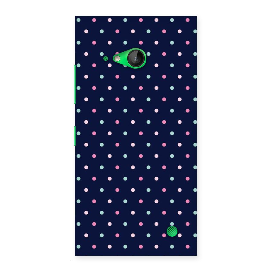 Colorful Dots Pattern Back Case for Lumia 730