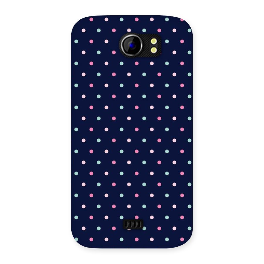 Colorful Dots Pattern Back Case for Micromax Canvas 2 A110