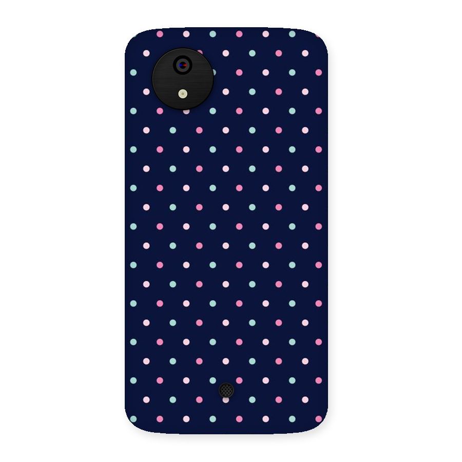 Colorful Dots Pattern Back Case for Micromax Canvas A1