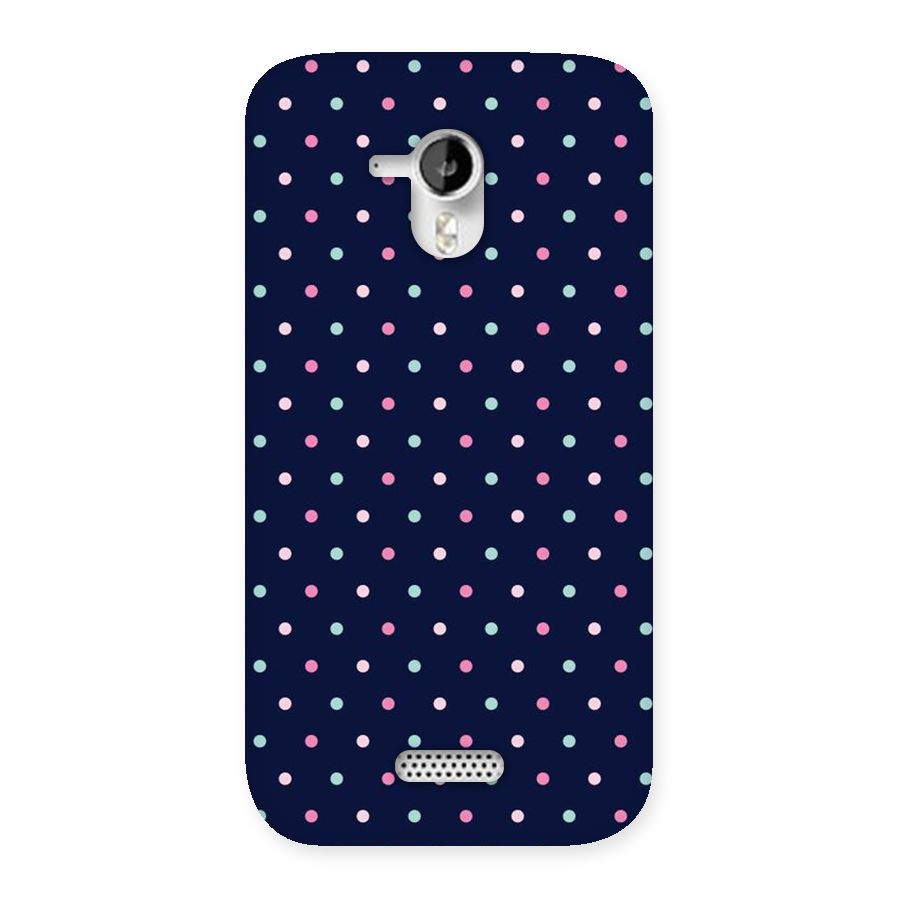 Colorful Dots Pattern Back Case for Micromax Canvas HD A116
