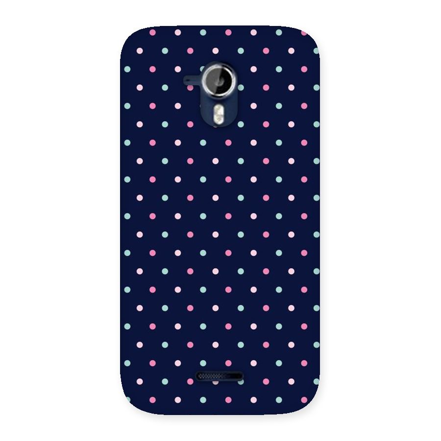 Colorful Dots Pattern Back Case for Micromax Canvas Magnus A117
