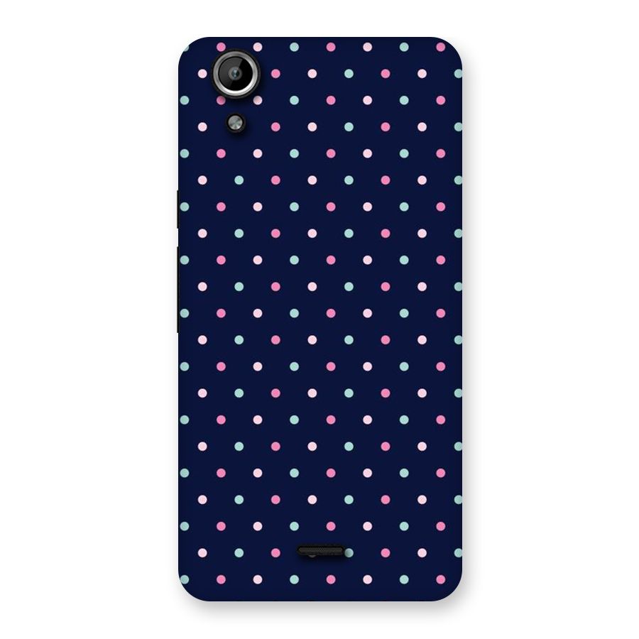 Colorful Dots Pattern Back Case for Micromax Canvas Selfie Lens Q345