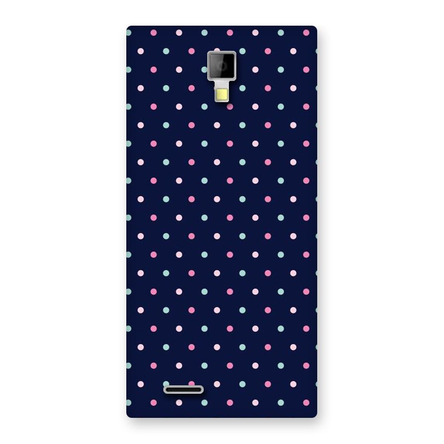 Colorful Dots Pattern Back Case for Micromax Canvas Xpress A99