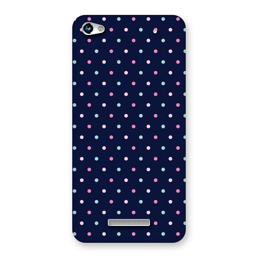 Colorful Dots Pattern Back Case for Micromax Hue 2