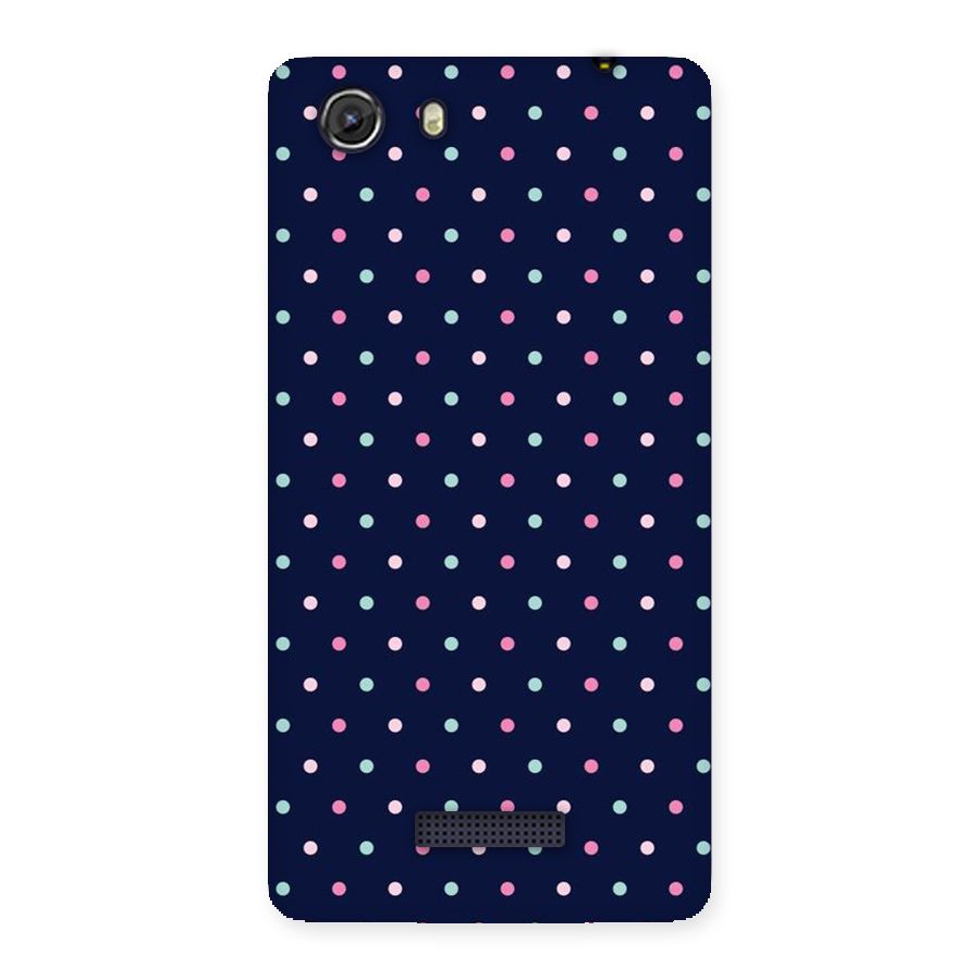 Colorful Dots Pattern Back Case for Micromax Unite 3