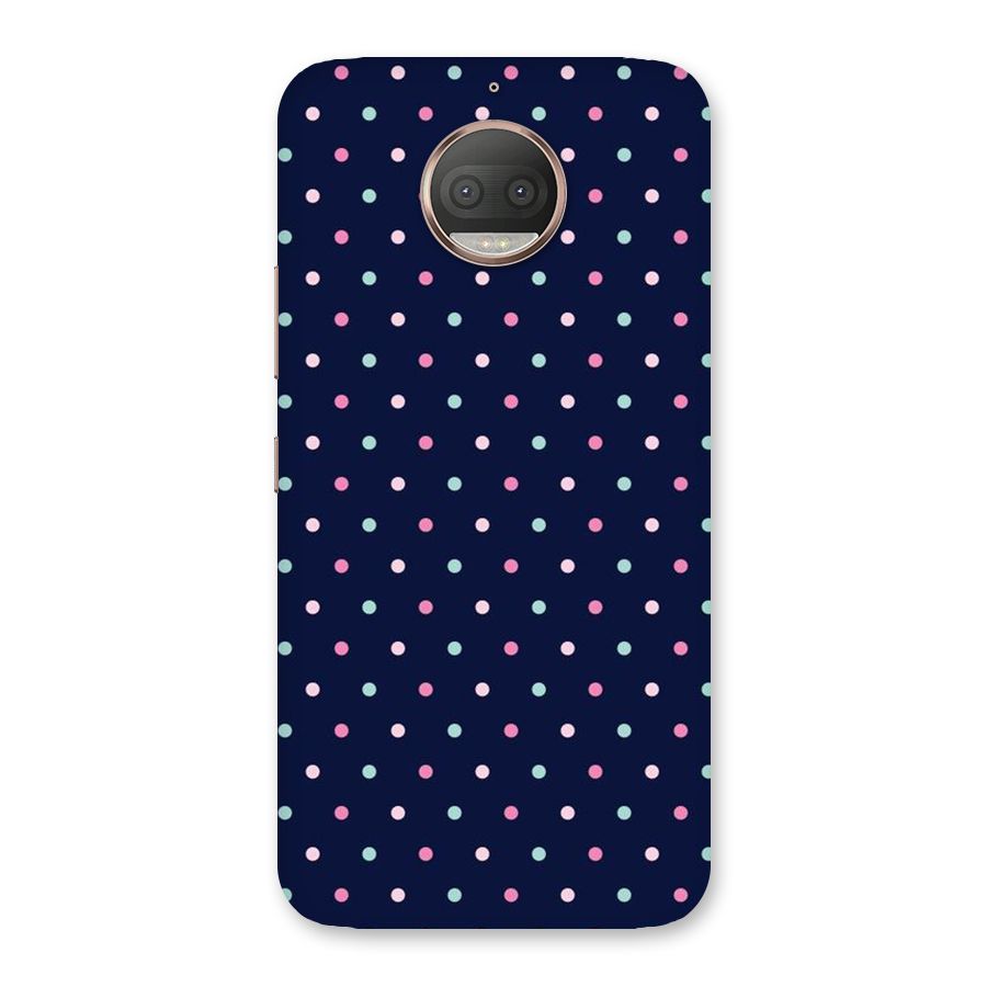 Colorful Dots Pattern Back Case for Moto G5s Plus