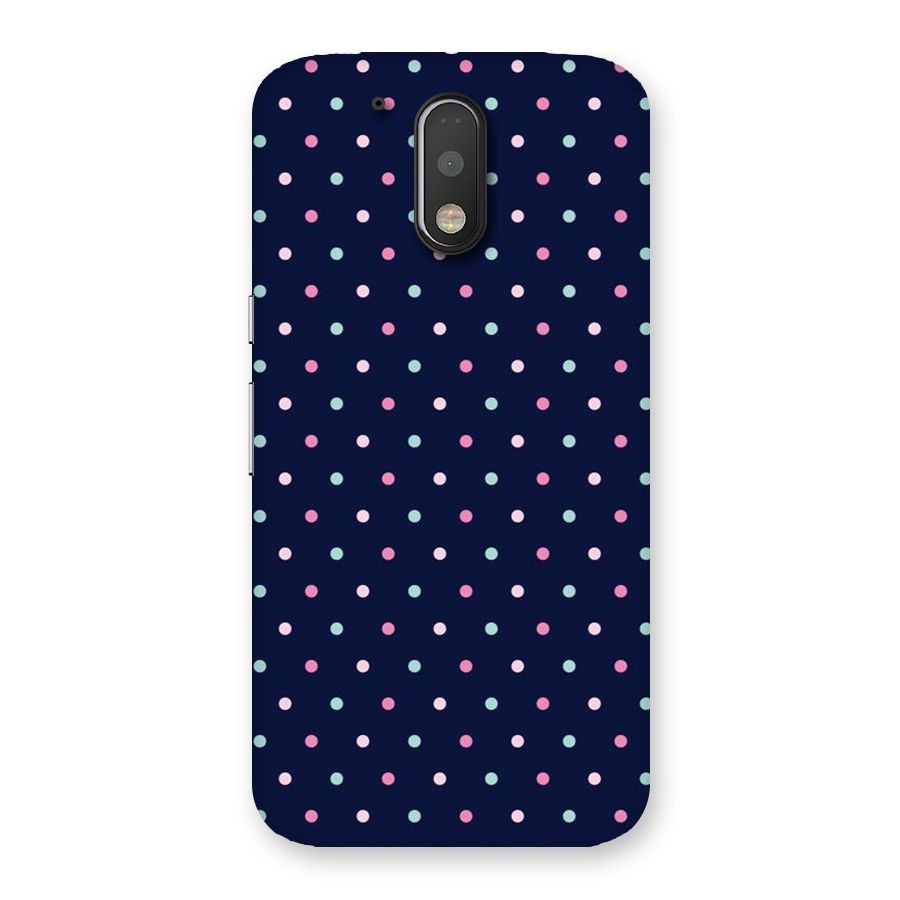 Colorful Dots Pattern Back Case for Motorola Moto G4