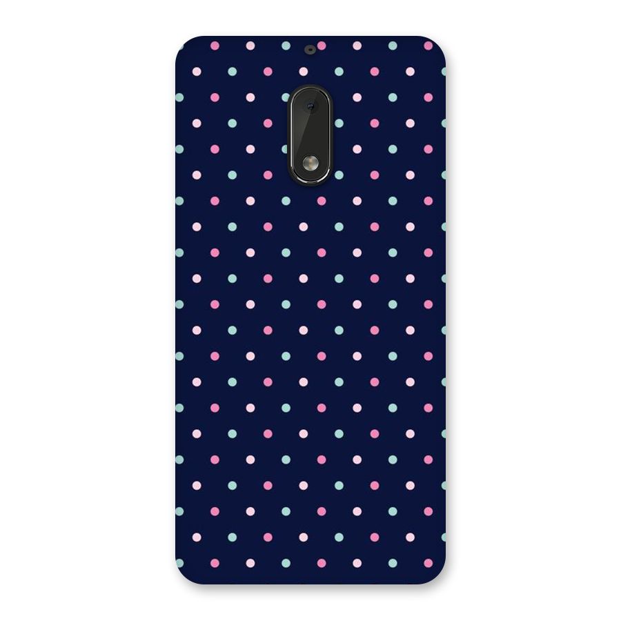 Colorful Dots Pattern Back Case for Nokia 6