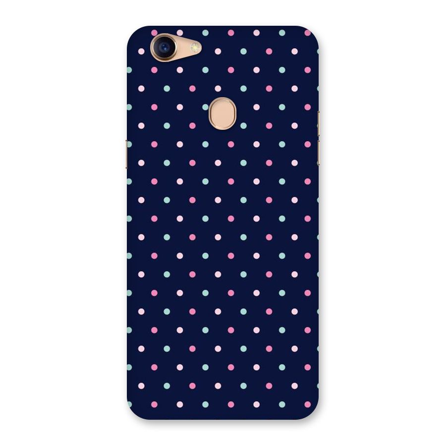 Colorful Dots Pattern Back Case for Oppo F5