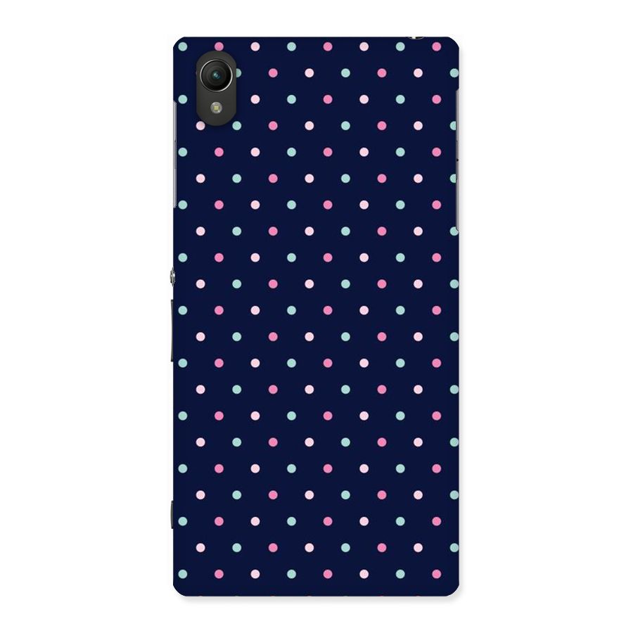 Colorful Dots Pattern Back Case for Sony Xperia Z1
