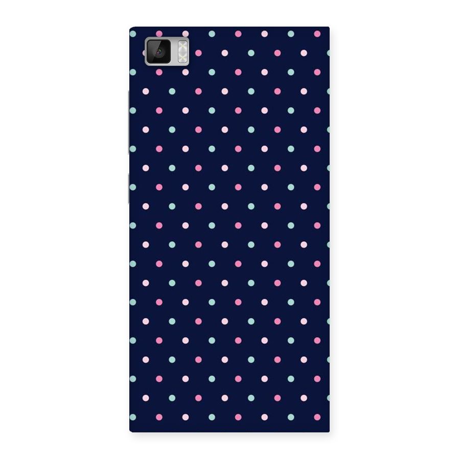 Colorful Dots Pattern Back Case for Xiaomi Mi3